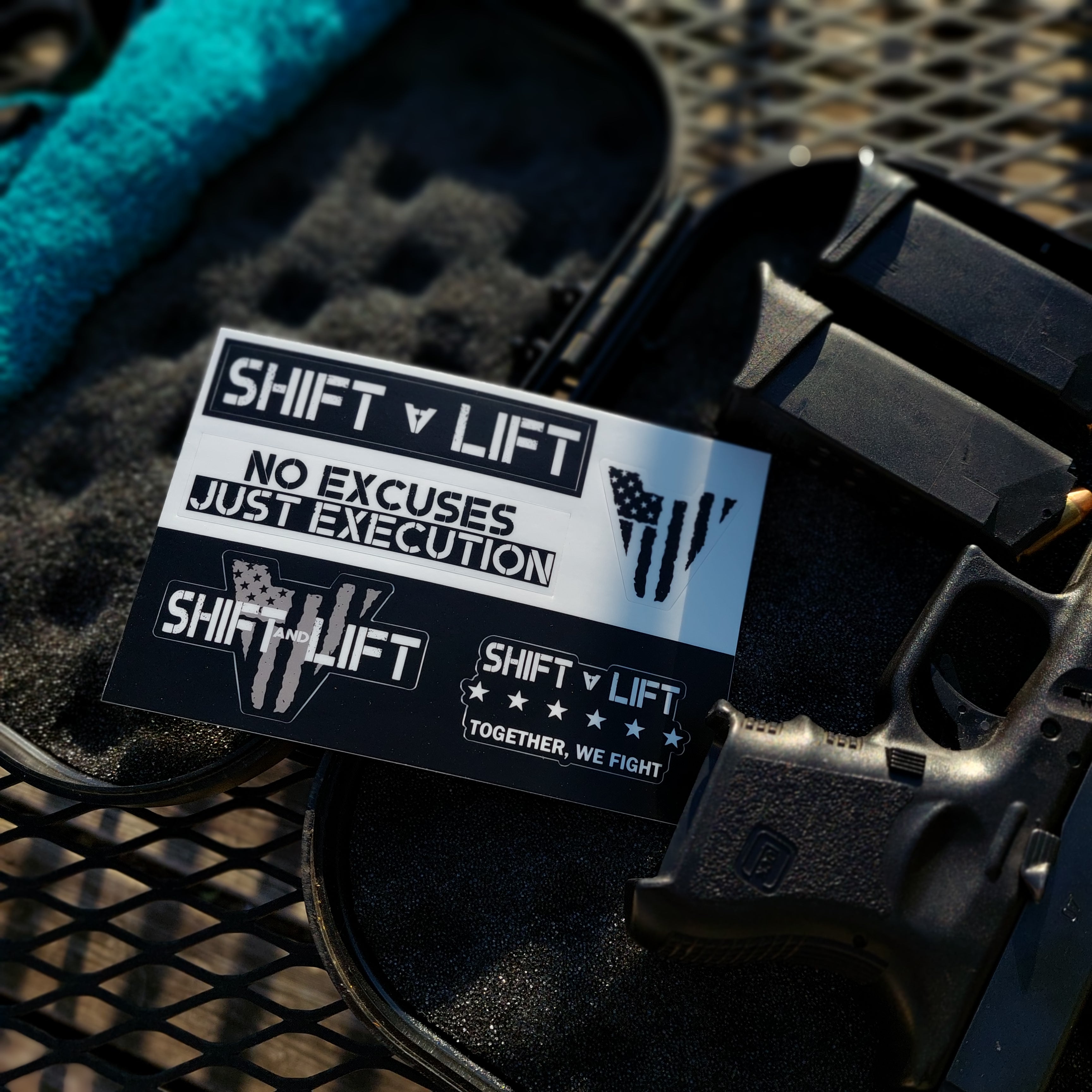 Shift and Lift Sticker Sheet